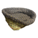 Small Pet/Dog Basket with Cushion